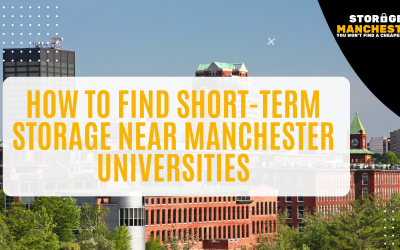 How to Find Short-Term Storage Near Manchester Universities