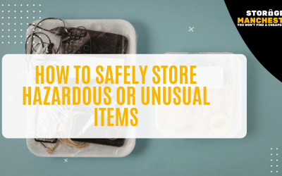 How to Safely Store Hazardous or Unusual Items