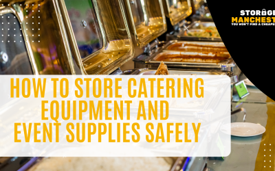 How to Store Catering Equipment and Event Supplies Safely