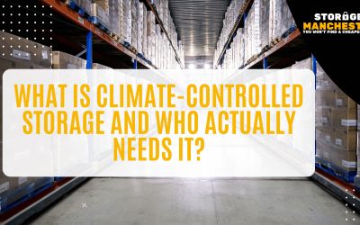 What Is Climate-Controlled Storage and Who Actually Needs It?